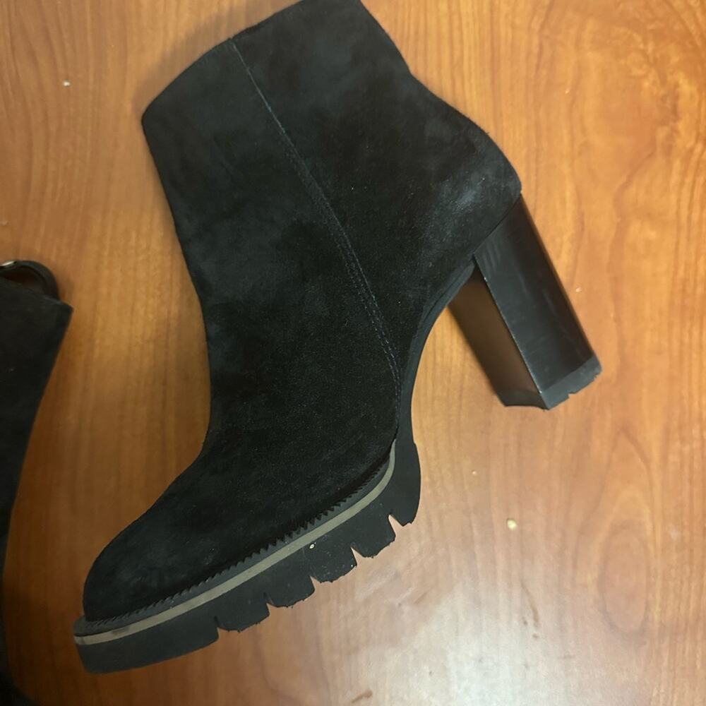 Paul Green Black Ankle Boots - Picture 7 of 12